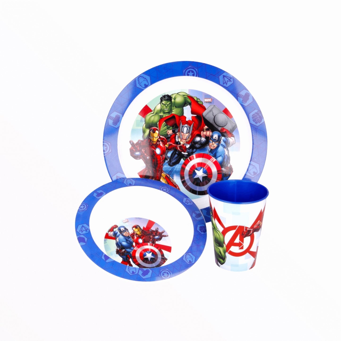 Avengers Plastik Geschirrset - Mabuhay Pinoy Asia Shop