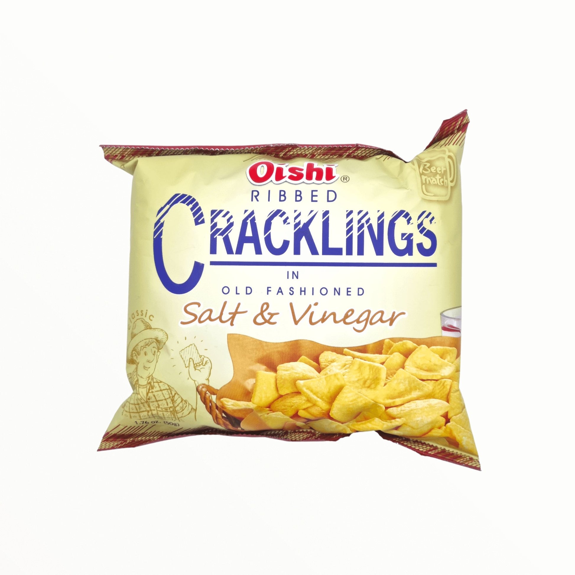 Cracklings Salt & Vinegar 50g - Mabuhay Pinoy Asia Shop