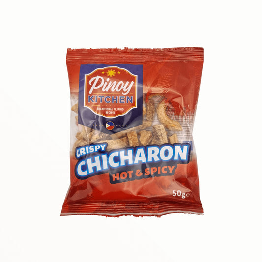 Crispy Chicharon Hot & Spicy 50g - Mabuhay Pinoy Asia Shop
