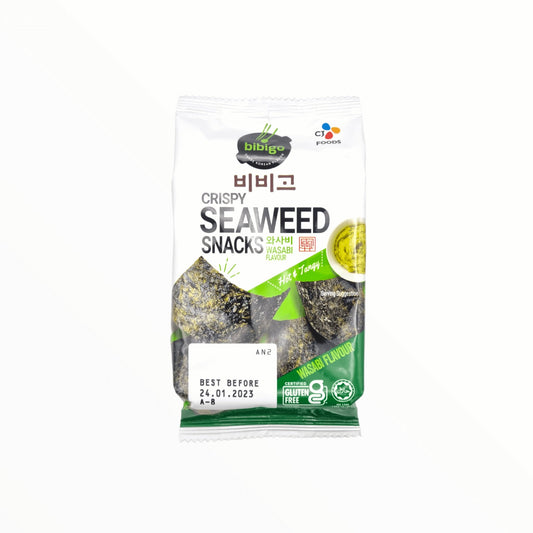 Crispy Seaweed Snack mit Wasabi 5g - Mabuhay Pinoy Asia Shop