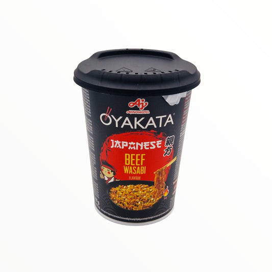 Cup Nudeln OYAKATA Japanese Beef Wasabi 93g - Mabuhay Pinoy Asia Shop