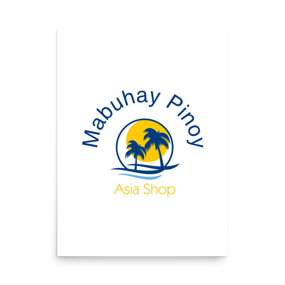 Fotopapier Poster personalisierbar - Mabuhay Pinoy Asia Shop
