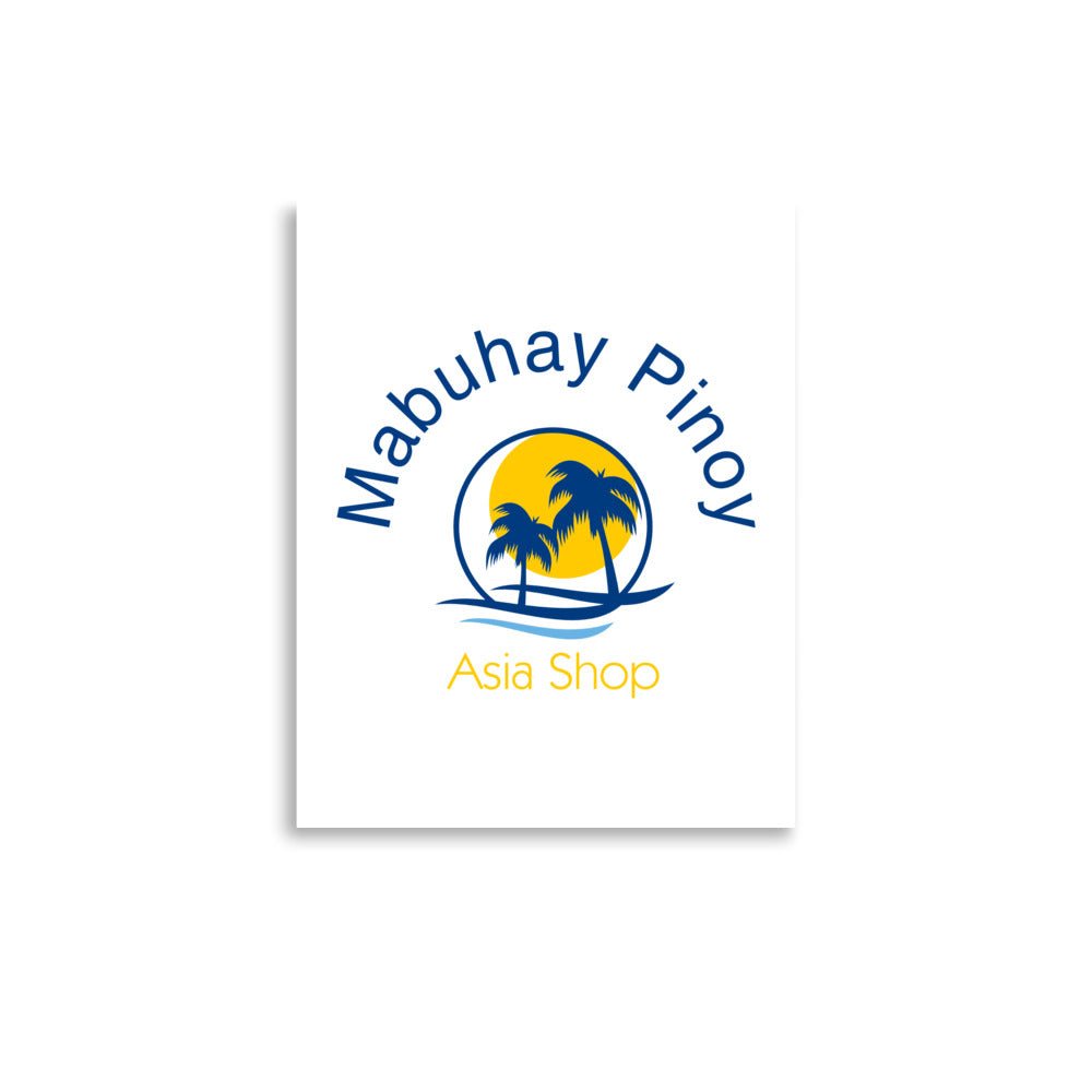 Fotopapier Poster personalisierbar - Mabuhay Pinoy Asia Shop