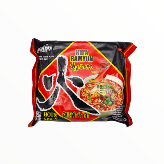HWA Ramyun Hot & Spicy 120g - Mabuhay Pinoy Asia Shop