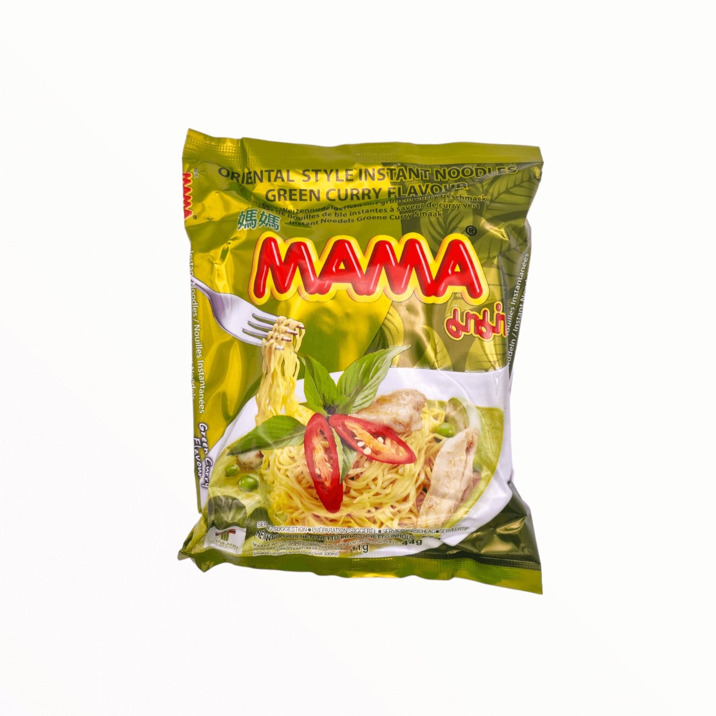 Instant Nudeln "Green Curry" 44g - Mabuhay Pinoy Asia Shop