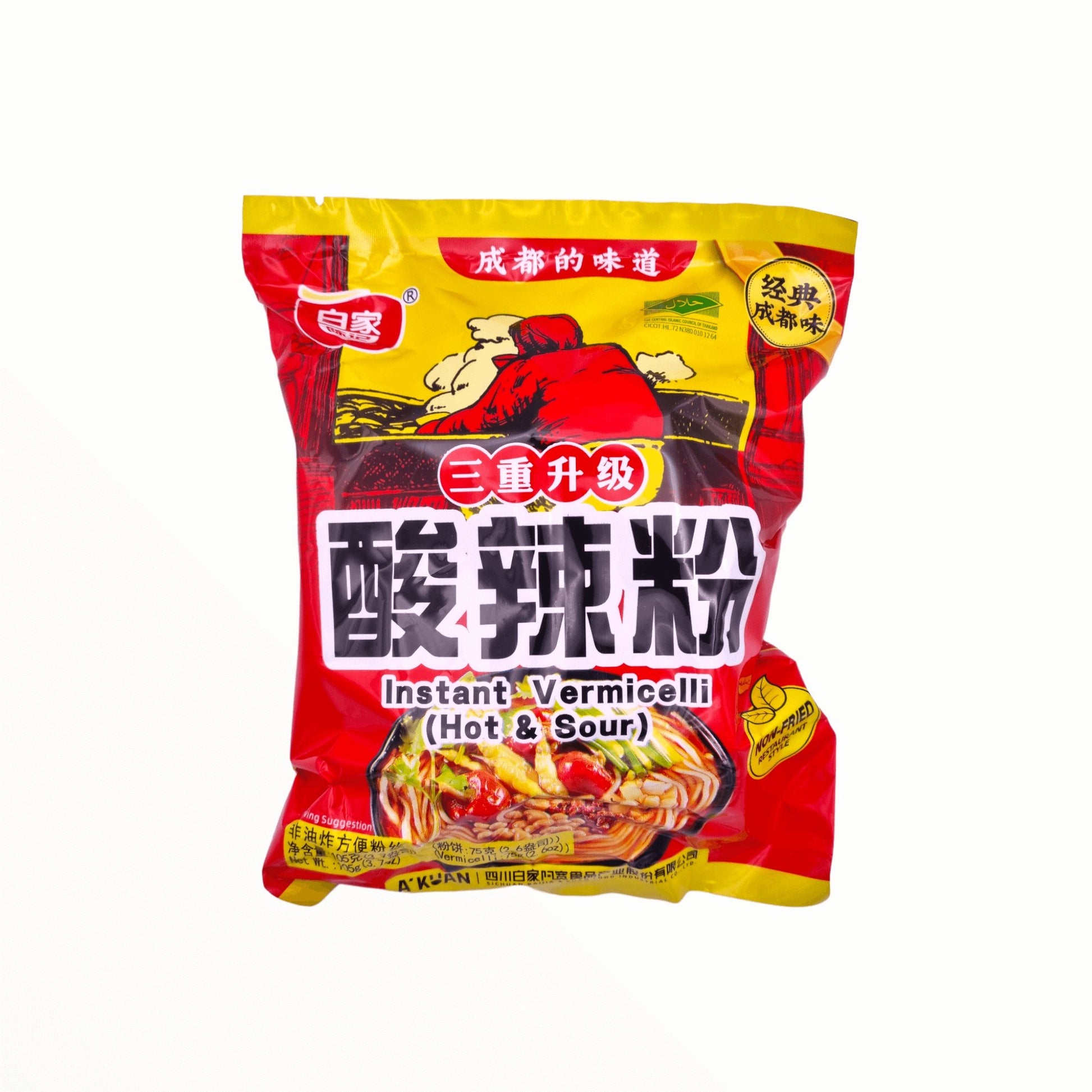 Instant Vermicelli "Hot & Sour" 105g - Mabuhay Pinoy Asia Shop