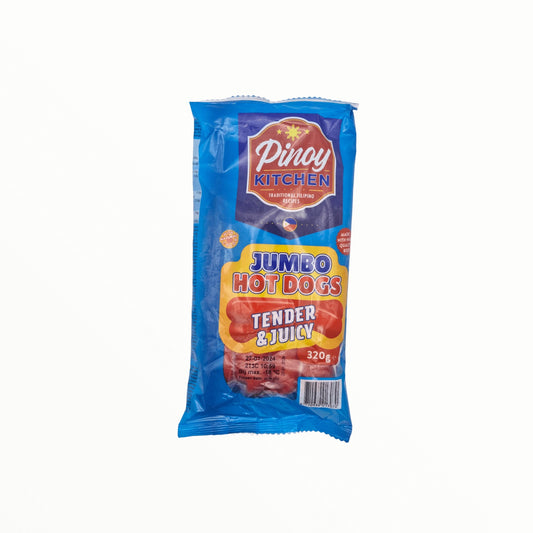 Jumbo Hot Dogs Tender & Juicy 320g - Mabuhay Pinoy Asia Shop