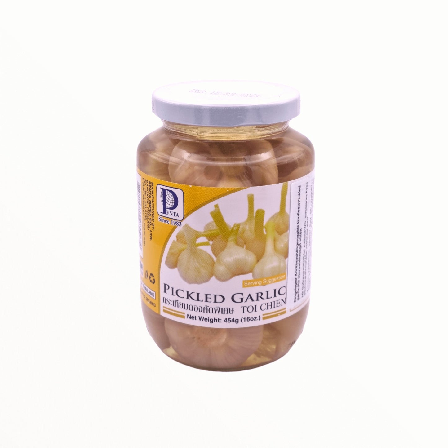 Pickled Garlic eingelegter Knoblauch 454g - Mabuhay Pinoy Asia Shop